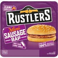 Rustlers Mini Sausage Bap 90g