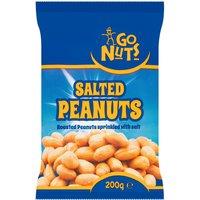 Go Nuts Salted Peanuts 200g