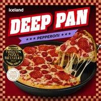 Iceland Deep Pan Pepperoni 378g