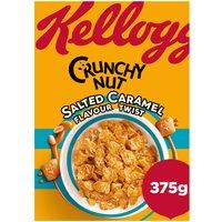 Kellogg's Crunchy Nut Salted Caramel Breakfast Cereal 375g