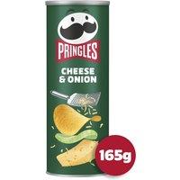 Pringles Cheese & Onion Crisps Can 165g