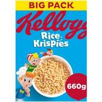 Kellogg's Rice Krispies Breakfast Cereal 660g