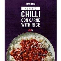 Iceland Chilli Con Carne with Rice 400g
