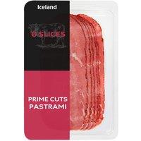 Iceland 6 Slices (approx.) Pastrami 60g