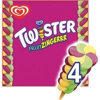 Heartbrand Twister Ice Lolly Fruit Zingerrr 4 x 70 ml