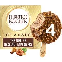 Ferrero Rocher Classic Ice Cream Sticks 4x70ml