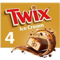 Twix Chocolate & Caramel Ice Cream 4pk
