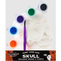 Halloween Paint Your Own Skull