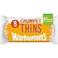 Warburtons 8 Crumpet Thins