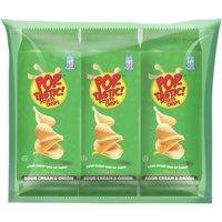 Pop-Tastic! Potato Crisps Sour Cream & Onion 3 x 35g