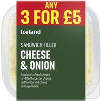 Iceland Cheese & Onion Deli Filler 250g