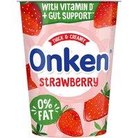 Onken 0% Fat Strawberry Yogurt 450g