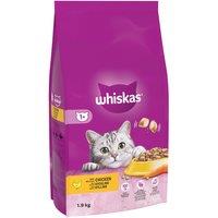 Whiskas 1+ Chicken Adult Dry Cat Food 1.9kg