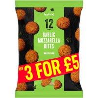 Iceland 12 (approx.) Garlic Mozzarella Bites 204g