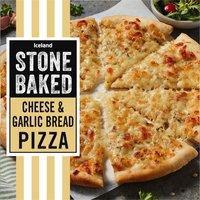 Iceland Stonebaked Cheese & Garlic Bread Pizza 270g