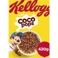 Kellogg's Coco Pops Chocolate Breakfast Cereal 420g