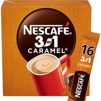 Nescafe 3in1 Caramel Instant Coffee 16 x 16g Sachets