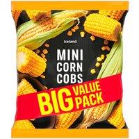 Iceland Mini Corn Cobs 875g