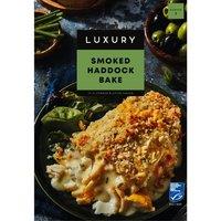 Iceland Luxury Smoked Haddock Bake in a Cheese & Chive Sauce 400g