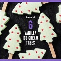 Iceland 6 Vanilla Ice Cream Trees 204g