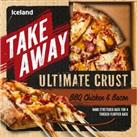 Iceland Takeaway Ultimate Crust BBQ Chicken & Bacon Pizza 440g