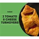 Iceland 2 Tomato & Cheese Turnovers 180g