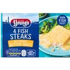 Young's 4 Fish Steaks in a Creamy Butter Sauce 560g