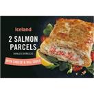 Iceland 2 Salmon Parcels with Cheese & Dill Sauce 280g