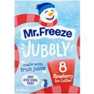 Mr. Freeze Jubbly Strawberry Ice Lollies 8 x 62ml