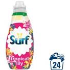 Surf Concentrated Liquid Laundry Detergent Tropical Lily 24 washes