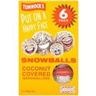 Tunnock's Snowballs Coconut Covered Marshmallows 6 x 30g (180g)