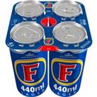 Foster's Lager Beer Can 4x440ml