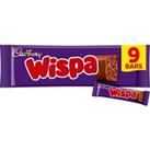 Cadbury Wispa Chocolate Bar 9 Pack Multipack 213.3g