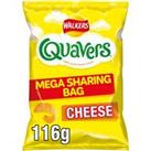 Walkers Quavers Cheese Sharing Snacks Crisps 116g
