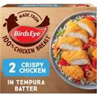 Birds Eye 2 Crispy Tempura Battered Chicken Breast Steaks 170g