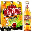 Desperados Tequila Flavoured Lager Beer Bottle 3x330ml
