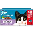 FELIX Original Mixed Selection in Jelly Wet Cat Food 40x100g