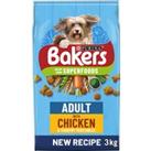 BAKERS Chicken with Vegetables Dry Dog Food 3kg