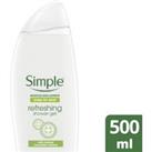 Simple Kind to Skin Shower Gel Refreshing 450 ml