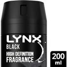 Lynx Deodorant Bodyspray Black 200 ml