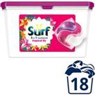 Surf Washing Capsules Tropical Lily 3 in 1 Capsules 18 washes