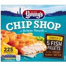 Young's Chip Shop 5 Omega 3 Fish Fillets 500g