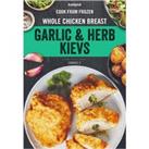 Iceland Whole Chicken Breast Garlic and Herb Kievs 320g