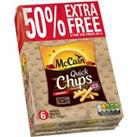 McCain Straight Quick Chips 6 x 100g