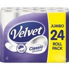 Velvet Classic Quilted Toilet Rolls 24 Rolls