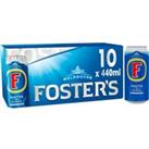 Foster's Lager Beer Can 10x440ml