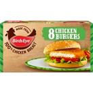 Birds Eye 8 Wholegrain Breaded Chicken Burgers 400g