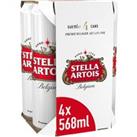 Stella Artois Belgium Premium Lager Beer 568ml