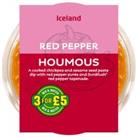 Iceland Red Pepper Houmous 200g