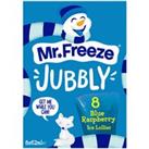 Mr. Freeze Jubbly Blue Raspberry Ice Lollies 8 x 62ml